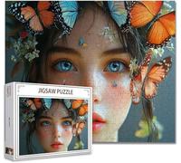 Jigsaw Puzzles for Adults 3000 Piece woman Difficult Impossible Puzzle Educational Games Improve Memory Stress Reliever with Poster Included Compact Box the any Occasion or Holiday P-9