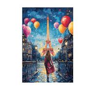 Jigsaw Puzzles for Adults 3000 Piece Woman Large Puzzle France, Difficult Challenging Family Games for The Whole for Women, Wooden Jigsaws with Gift Box Packaging, Gifts for Women 81x122cm D-1485