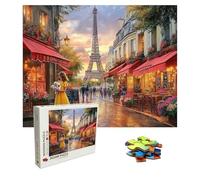 Jigsaw Puzzles for Adults 3000 Piece - Wooden Puzzles City, Large Challenging Jigsaw 3000 Piece, IQ Puzzle for Adults for Family Games, Home Wall Decor, 48.0 X 31.9 Inch, Theme: Iron Tower 8p-35