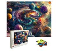 Jigsaw Puzzles for Adults 3000 Piece - Wooden Puzzles Colorful, Large Challenging Jigsaw 3000 Piece, Puzzle for Adults for Family Games, Home Decor & Relaxation, 48.0 X 31.9 Inch, Theme: Planet 8p-7