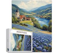 Jigsaw Puzzles for Adults 3000 Pieces, Jigsaws 3000 Pieces for Adults, Wooden Puzzle Challenging Game with Gift Box for Home Decor Bedroom Decor, Gifts for Women Man, Theme: Manor, Landscape, Model552