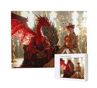 Jigsaw Puzzles for Adults 3000, Puzzle for Adults, Challenging Puzzle Educational Games, Puzzles Game for The Whole for Women, Gifts for Men, Home Decoration, Theme:（Queen Dragon) z-672