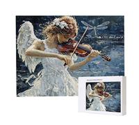 Jigsaw Puzzles for Adults 3000, Puzzle for Adults, Challenging Puzzle Educational Games, Puzzles Game for The Whole for Women, Gifts for Men, Home Decoration, Theme:（Angel Violin) z-832