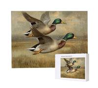 Jigsaw Puzzles for Adults 3000, Puzzle for Adults, Challenging Puzzle Educational Games, Puzzles Game for The Whole for Women, Gifts for Men, Home Decoration, Theme:（Reed Green Headed Duck) z-530