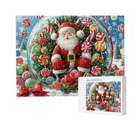 Jigsaw Puzzles for Adults 3000, Puzzle for Adults, Challenging Puzzle Educational Games, Puzzles Game for The Whole for Women, Gifts for Men, Home Decoration, Theme:（Santa Claus) z-778