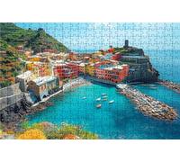Jigsaw Puzzles for Adults 3000 Small Town 3000 Piece Jigsaw Puzzles for Adults, Challenging Puzzle Educational Game for The Whole for Women Gifts for Men Room Decor Landscape 48 x 32 inch RXPT-7595