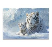 Jigsaw Puzzles for Adults 3000, Tiger Jigsaw Puzzles for Adults, Animal Jigsaws Puzzle with Exquisite Packaging Box, Impossible Wooden Puzzle for Home Decor, Gifts for Women, Gifts for Men, -3196