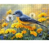 Jigsaw Puzzles for Adults 3000P, Large High Definition Puzzle Wooden, Relaxing Mind Game for Stress Relief, Creative Hobby, Room Wall Decor, Gifts for Men Women 48 x 31.9 inches Flower Bird f0-362