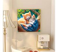 Jigsaw Puzzles for Adults 35 piece Cat Sleeping, 35 Piece Difficult jigsaw puzzles for adults, Challenging Jigsaws 35 pieces, Puzzle Game for The Whole for Women, Gifts for Men 30x30cm