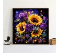 Jigsaw Puzzles for Adults 35 piece Firefly Sunflower, 35 Piece Difficult jigsaw puzzles for adults, Challenging Jigsaws 35 pieces, Puzzle Game for The Whole for Women, Gifts for Men 30x30cm