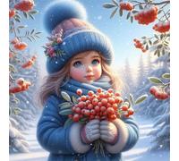 Jigsaw Puzzles for Adults 35 piece Fruit Girl, 35 Piece Difficult jigsaw puzzles for adults, Challenging Jigsaws 35 pieces, Puzzle Game for The Whole for Women, Gifts for Men 30x30cm