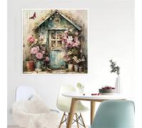 Jigsaw Puzzles for Adults 35 piece Vintage House, 35 Piece Difficult jigsaw puzzles for adults, Challenging Jigsaws 35 pieces, Puzzle Game for The Whole for Women, Gifts for Men 30x30cm