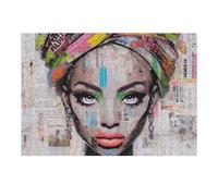 Jigsaw Puzzles for Adults 38x26cm/1000pcs Abstract Artwork Colorful Collage Portrait Puzzle for Adults Relax Games Difficult Hard Gifts for Friends And Family 38x26cm/1000pcs