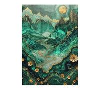 Jigsaw Puzzles for Adults 38x26cm/1000pcs Alpine Meadow Kintsugi Art Jigsaw Puzzle Hands-on Game Difficult Challenge Gifts for Friends And Family 38x26cm/1000pcs