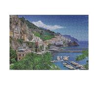Jigsaw Puzzles for Adults 38x26cm/1000pcs Amalfi Coast Charm -1 Jigsaw Relaxing Games Analysis And Logic Unique Birthday And Xmas Gifts 38x26cm/1000pcs