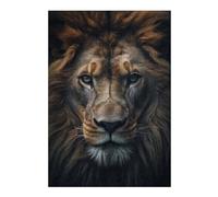 Jigsaw Puzzles for Adults 38x26cm/1000pcs Beautiful Lion Portrait Jigsaw for Adults Brain Teaser Game A Work of Art Birthday Present, Gifts, 38x26cm/1000pcs