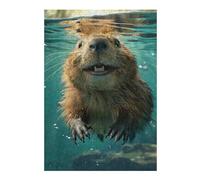 Jigsaw Puzzles for Adults 38x26cm/1000pcs Beaver Sea Jigsaw Puzzle Toy Wall Decor Difficult Challenge Deal As Gifts for The Whole Family 38x26cm/1000pcs