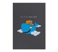 Jigsaw Puzzles for Adults 38x26cm/1000pcs Brew Install Docker Cloud Puzzle for Adults Relaxing Games Stress Reliever Help The Brain Exercise 38x26cm/1000pcs