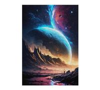 Jigsaw Puzzles for Adults 38x26cm/1000pcs Celestial Nature Adult Jigsaw Toy Wall Decor Precision Cutting Fun Activities at Home 38x26cm/1000pcs