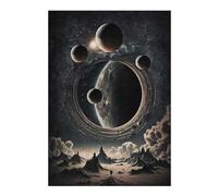 Jigsaw Puzzles for Adults 38x26cm/1000pcs Cosmos Universe 5 Puzzles for Adults Fun Games Difficult Challenge Unique Birthday And Xmas Gifts 38x26cm/1000pcs