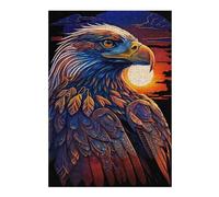 Jigsaw Puzzles for Adults 38x26cm/1000pcs Eagle Art Series Style 1 Adult Puzzles Hands-on Game Stress Reliever Fun at Home Activities, 38x26cm/1000pcs