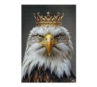Jigsaw Puzzles for Adults 38x26cm/1000pcs Eagle King Adult Jigsaw Puzzle Brain Teaser Game A Work of Art Challenging To Complete 38x26cm/1000pcs
