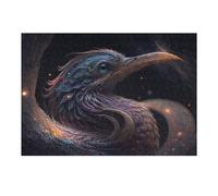 Jigsaw Puzzles for Adults 38x26cm/1000pcs Enchanted Celestial Bird Artwork Adult Puzzles Fun Games But Fun And Humorous Gifts for Friends And Family 38x26cm/1000pcs