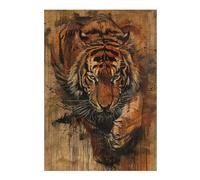Jigsaw Puzzles for Adults 38x26cm/1000pcs Ethereal Tiger Jigsaw Puzzle Toy Wall Decor Difficult Challenge Deal As Gifts for The Whole Family 38x26cm/1000pcs
