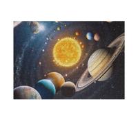 Jigsaw Puzzles for Adults 38x26cm/1000pcs Exploring The Solar System A Visual Journey Jigsaw for Adults Toy Wall Decor Presents for Women Great Gift for Gaming 38x26cm/1000pcs