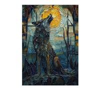 Jigsaw Puzzles for Adults 38x26cm/1000pcs Fairy Tale Wolf Jigsaw Puzzle Toy Wall Decor Difficult Challenge Deal As Gifts for The Whole Family 38x26cm/1000pcs