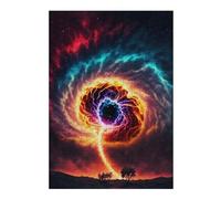 Jigsaw Puzzles for Adults 38x26cm/1000pcs Galactic Eye in Desert Puzzle for Adults Brain Teaser Game Precision Cutting Great Gift for Gaming 38x26cm/1000pcs