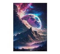 Jigsaw Puzzles for Adults 38x26cm/1000pcs Galaxy Planet Veil Puzzles for Adults Anti-Stress Toys Perfect Decoration Gifts for Friends And Family 38x26cm/1000pcs