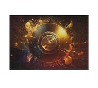 Jigsaw Puzzles for Adults 38x26cm/1000pcs Golden Record V2 Jigsaws for Adults Relaxing Games Home Decoration Unique Birthday And Xmas Gifts 38x26cm/1000pcs
