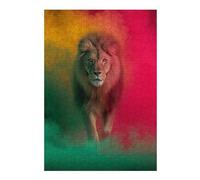 Jigsaw Puzzles for Adults 38x26cm/1000pcs Lion King Wild Power Adult Jigsaw Hands-on Game Analysis And Logic Fun at Home Activities, 38x26cm/1000pcs