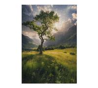 Jigsaw Puzzles for Adults 38x26cm/1000pcs Lone Tree at Dawn Jigsaw for Adults Relax Games For Family Fun Christmas Birthday Gifts 38x26cm/1000pcs