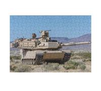 Jigsaw Puzzles for Adults 38x26cm/1000pcs M1A2 Abrams Adult Jigsaw Hands-on Game Analysis And Logic Fun at Home Activities, 38x26cm/1000pcs