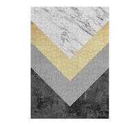 Jigsaw Puzzles for Adults 38x26cm/1000pcs Marble And Gold Art 2 Puzzles for Adults Relaxing Games Improve Memory Gifts for Friends And Family 38x26cm/1000pcs