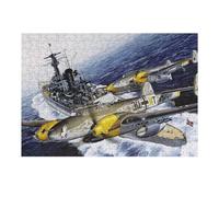 Jigsaw Puzzles for Adults 38x26cm/1000pcs Messerschmitt BF110 D3 Adult Jigsaw Hands-on Game Analysis And Logic Fun at Home Activities, 38x26cm/1000pcs