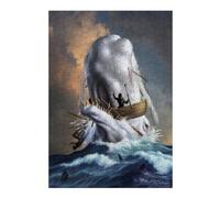 Jigsaw Puzzles for Adults 38x26cm/1000pcs Moby Dick Puzzles for Adults Fun Games Difficult Challenge Unique Birthday And Xmas Gifts 38x26cm/1000pcs