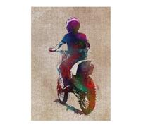 Jigsaw Puzzles for Adults 38x26cm/1000pcs Motor Racing Jigsaw for Adults DIY Toys Analysis And Logic Great Gift for Gaming 38x26cm/1000pcs