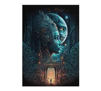 Jigsaw Puzzles for Adults 38x26cm/1000pcs Mystic Gateway Jigsaw Toy Wall Decor Difficult Hard Deal As Gifts for The Whole Family 38x26cm/1000pcs