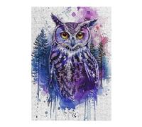 Jigsaw Puzzles for Adults 38x26cm/1000pcs Owl Paint Splatter Jigsaw for Adults DIY Toys Analysis And Logic Great Gift for Gaming 38x26cm/1000pcs