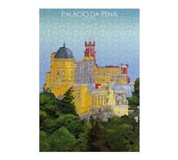 Jigsaw Puzzles for Adults 38x26cm/1000pcs Palacio Da Pena Portugal Jigsaw Puzzle DIY Toys Enhance Memory Gifts for Friends And Family 38x26cm/1000pcs