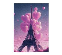 Jigsaw Puzzles for Adults 38x26cm/1000pcs Paris Oil Painting Jigsaw for Adults Brain Teaser Game A Work of Art Birthday Present, Gifts, 38x26cm/1000pcs