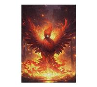 Jigsaw Puzzles for Adults 38x26cm/1000pcs Phoenix Rising Firebird Artwork Jigsaws for Adults Relaxing Games Difficult Challenge Christmas Birthday Gifts 38x26cm/1000pcs