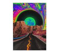 Jigsaw Puzzles for Adults 38x26cm/1000pcs Road to Nowhere Jigsaw Toy Wall Decor Difficult Hard Deal As Gifts for The Whole Family 38x26cm/1000pcs
