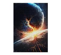 Jigsaw Puzzles for Adults 38x26cm/1000pcs Shattered Solar System Adult Jigsaw Toy Wall Decor Precision Cutting Fun Activities at Home 38x26cm/1000pcs