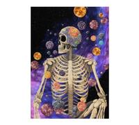 Jigsaw Puzzles for Adults 38x26cm/1000pcs Skeleton in Space Jigsaws for Adults Relaxing Games Difficult Challenge Christmas Birthday Gifts 38x26cm/1000pcs