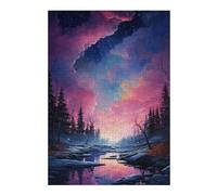 Jigsaw Puzzles for Adults 38x26cm/1000pcs Sky Above The River Adult Puzzles Brain Teaser Game Hand Speed Race Unique Birthday And Gifts 38x26cm/1000pcs