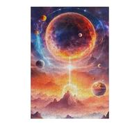 Jigsaw Puzzles for Adults 38x26cm/1000pcs Space Magic Adult Jigsaw Toy Wall Decor Precision Cutting Fun Activities at Home 38x26cm/1000pcs